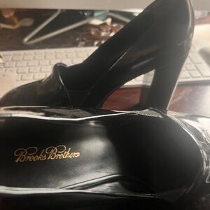 Brooks Brothers Patent Leather Black Heels